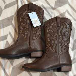 Brown Western Cowboy Boots